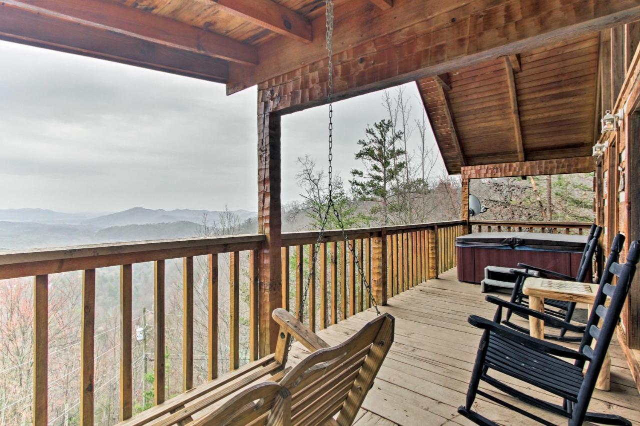 Sevierville Cabin With Private Hot Tub And Fireplace! Bagian luar foto